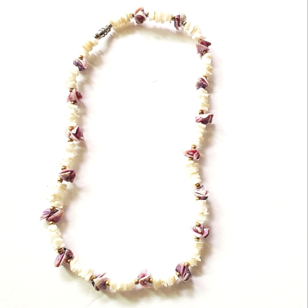 Seashell Chips Choker Necklace